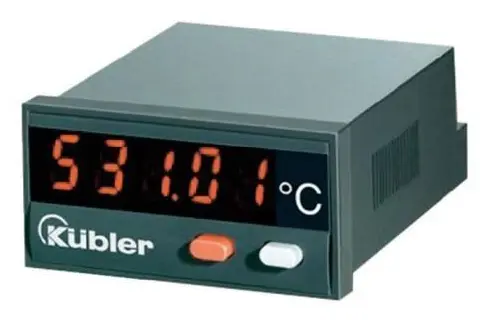 CODIX 532 temperaturdisplay