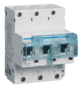 Hager HTN390E SLS switch 3P E-100A DIN-skena