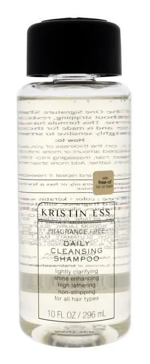 Doftfritt dagligt rengöringsschampo från Kristin Ess för unisex - 10 oz schampo