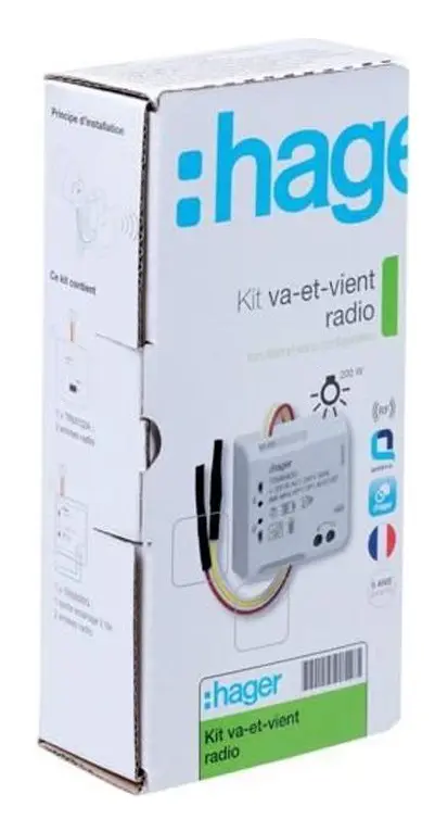 Packa fram och tillbaka KNX Radio - TRK150M - Hager