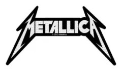 Metallica Standard Patch: Shaped Logo (Loose)