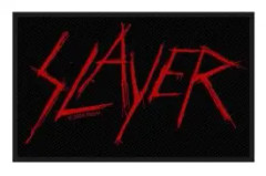 Slayer Standard Patch: Scratched Logo (Loose)