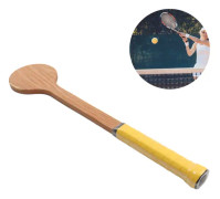 Tennis Pointer Spoon Wood Sweet Pointer Trainer Racket Swing Träningshjälp med förvaringsväska för sport55cm/21,7in version
