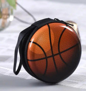 1st tecknad Crative Basketball Fotboll Volleyboll Byt sparleksaker Bärbar rund låda för barn Bästa presenterna