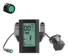 Display för Ebike: for 8Fun BBS02 BBSHD BBS01 Electric Mid Drive Kit, kompatibel med motor med UART