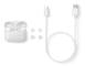 Philips TAT3217WT - True wireless-hörlurar med mikrofon - inuti örat - Bluetooth - vit