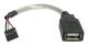 StarTech.com USB 2.0 Cable - USB A Female to USB Moth