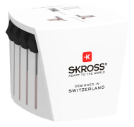 Skross MUV Micro, Universal, Universal, 100 - 250 V, 50 - 60 hz, 2,5 A, Vit