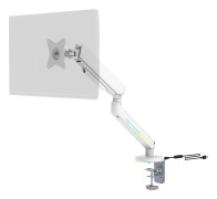DELTACO Gaming RGB Spring-Assisted Monitor Arm Vit