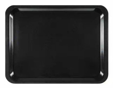 Bricka Svart 36x28 cm Exxent