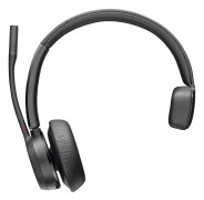 Poly Voyager 4300 UC Series 4310 - För Microsoft Teams - Headset - On-ear - Bluetooth - trådlöst - USB-C - Certifierad för Microsoft Teams