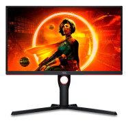AOC | Gaming 25G3ZM/BK - LED-skärm - Gaming - 24,5" (1920 x 1080) - @240Hz - VA-panel - 1MS | Svart/Röd