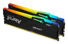 Kingston 32GB (2x16GB) DDR5 5600MHz CL40 FURY Beast RGB