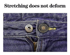 10st byxknappar Jean Knappnålar Knapp unisex
