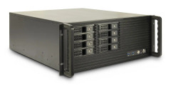 Inter-Tech IPC 4U-4508 - Kan monteras i rack - utökad ATX/SSI EEB - SATA - ingen strömförsörjning (ATX / PS/2) - USB