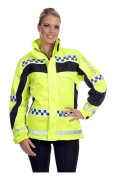 Equisafety Dam/Ladies Polite lättviktig Hi-Vis vattentät jacka