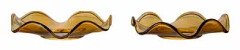 Viva Ljusmanschett Amber 2-pack Sagaform