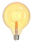 DELTACO LED-lampa Filament E27 WiFI 5.5W G125