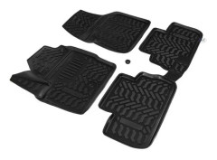 Gummigolvmattor - J&J AUTOMOTIVE - Freelander 2 - Anpassad - Halkfri - Giftfri TPE