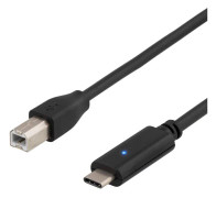 2m 4-stifts USB typ A Hane 5-stifts mikro-USB typ B Hane