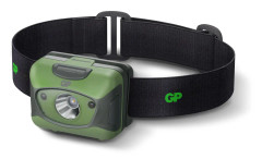 GP Discovery Auto-dimming Rechargable Headlamp, CHR41, 300 lumens