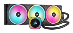 CORSAIR iCUE Link H170I RGB - Kylsystem med vätska till processorn - Elementstorlek: 420 mm - (för: LGA1156, LGA1155, LGA1150, LGA1151, AM4, LGA1200,
