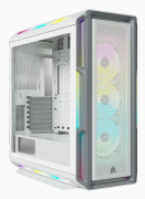 Corsair iCUE 5000T RGB ATX PC Case, White Mid-Tower