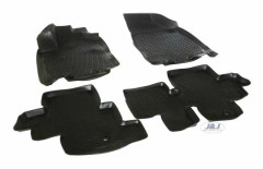 J&J AUTOMOTIVE | Exklusiva 3D-gummigolvmattor för Nissan Pathfinder från 2012