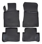 J&J AUTOMOTIVE | Exklusiva 3D-gummigolvmattor för Mercedes E-klass W211 2001-2009