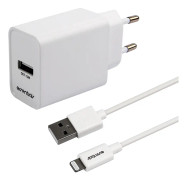 Essentials 12W Wall Charger with Cable
