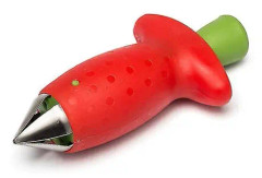Jordgubbsfröborttagare Smidig Cocker(4st, Röd)