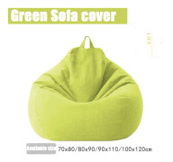 Överdrag Soffor Skydd puff Gigante Stolar Utan Fyllning Linne Tyg Lounger Sits Sittsäck Puff Soffa Tatami Puff Salong Puff Asiento