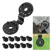 20 st skuggnät plastklämmor, skuggnätklämmor, skuggnät fixeringklämmor, fågelskyddsnät (20 st)