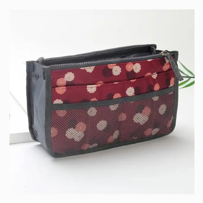Organizer Insert Bag Dam Nylon Travel Insert Organizer Handväska