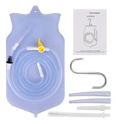 Non Toxic Silikon lavemang Bag Kit för Hemma Vatten Kaffe Kolonrengöring