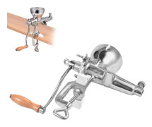 Rostfritt stål Vetegräs Vetegräs Manuell Hand Juicer Hälsa Juice Extractor Tool