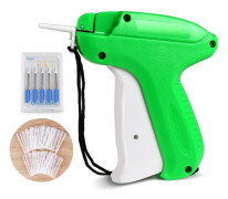 Märkningsmaskin för Prislappar Klädmärken med 1000 Stift (Vit, 5cm) + 5 Ersättningsnålar för Kläder Strumpor Hattar Företag