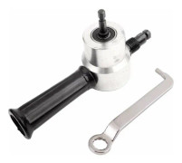Borr Nibbler 360 graders justerbar metall Nibbler Cutter Kit Borrtillbehör för stål Koppar Aluminiumskärning