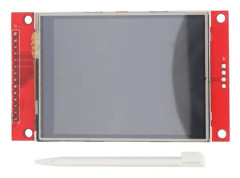 2,8-tums TFT LCD-skärmmodul med Stylus 240x320 TFT-modul 9 IO pekskärmsmonitormodul för utvecklingskort
