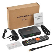 Satellitmottagare, stöd för DVB-S/S2/S2X, H265(8bit) digital mottagare, Endast V7S5X-enhet