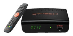 Satellit-TV-mottagare, 1080P-upplösning, inbyggt 24G WiFi, Endast V7S2X