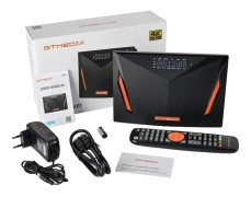 Satellit-TV-mottagare, UHD-upplösning, Inbyggd 24G WIFI, V8 UHD