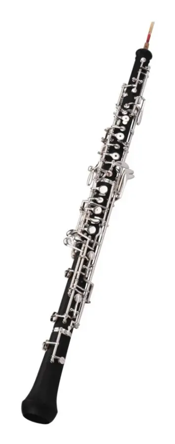 Oboe, C-klav, halvautomatisk stil, Nickelpläterade tangenter