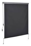 Rootz Vertical Awning - Balcony Awning - Awning - Window Roller - Dark Gray - 160 x 250 cm
