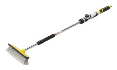 Tvättborste med torkare och tvålautomat och teleskophandtag 92 - 148 cm