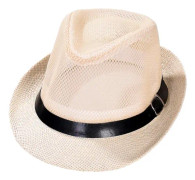 Imixlot Retro Hollow Out Solhatt Kvinnor Män England Stil Sommar Strand Straw Jazz Cap Klassisk Casual Cowboyhattar