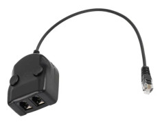 HURRISE Headset Training Adapter Lätt att installera, Telefoni Telefon Design Telefon Training Splitter