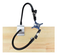 Clamp Clip aluminium bas för elektronik och lödarbeten