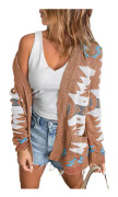 Dam tröja cardigan kappa L