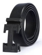 Z0012 Extra långt herrband 150 cm PU-rem järnspänne Flera stilar Hommes Ceinture järn(.396) 130cm(.396)